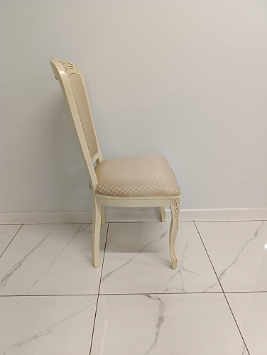 Стул Клето патина серебро / черный из шоурума 5